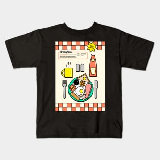 Cooked Breakfast Kids T-Shirt